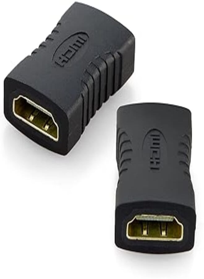 keendex - Keendex kx 1741 hdmi female to female hdmi adapter extension converter - black - Image 1