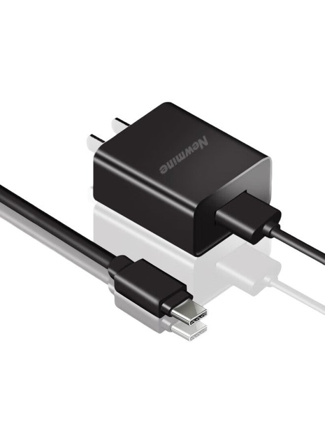 Newmine Type-C Charging Kit, 2-Meter Charger, Android Phone 5V/2A Power Adapter, Type-C 2-Meter Charging Cable - Image 2