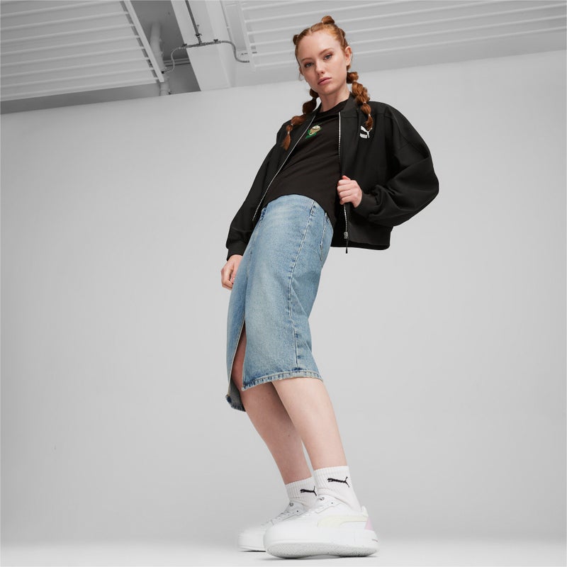 بوما سنيكرز PUMA Cali Court من الجلد للنساء - Image 3