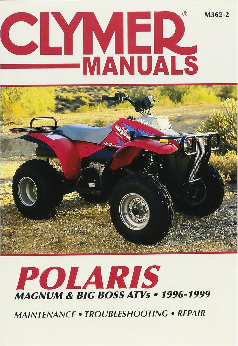 Clymer M3622 Repair Manual for Polaris Magnum & Big Boss ATVs (1996-1999) - Image 1