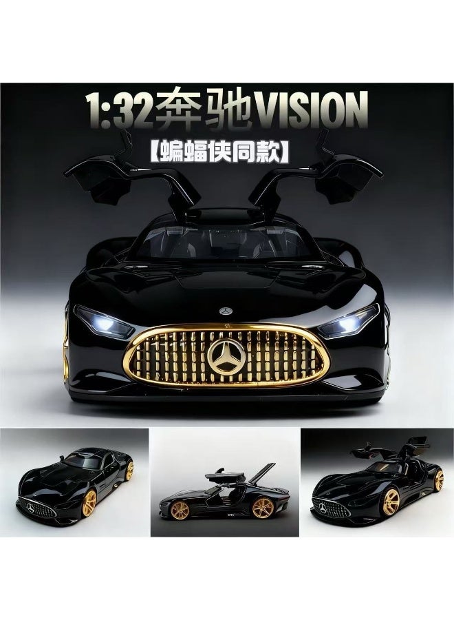 Mercedes-Benz AMG Vision GT Concept – Premium Black Diecast Model Car with Opening Gullwing Doors, Perfect for Gifts, Office Desk Decoration, Kids’ Rooms, and Collectors - Image 2