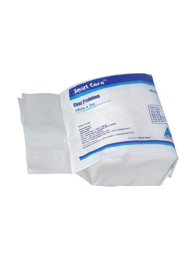 SmartCare Cast Padding 10 cm, 3 Meter (Pack of 12) - Premium White Cast Padding for Comfortable Healing - Image 2