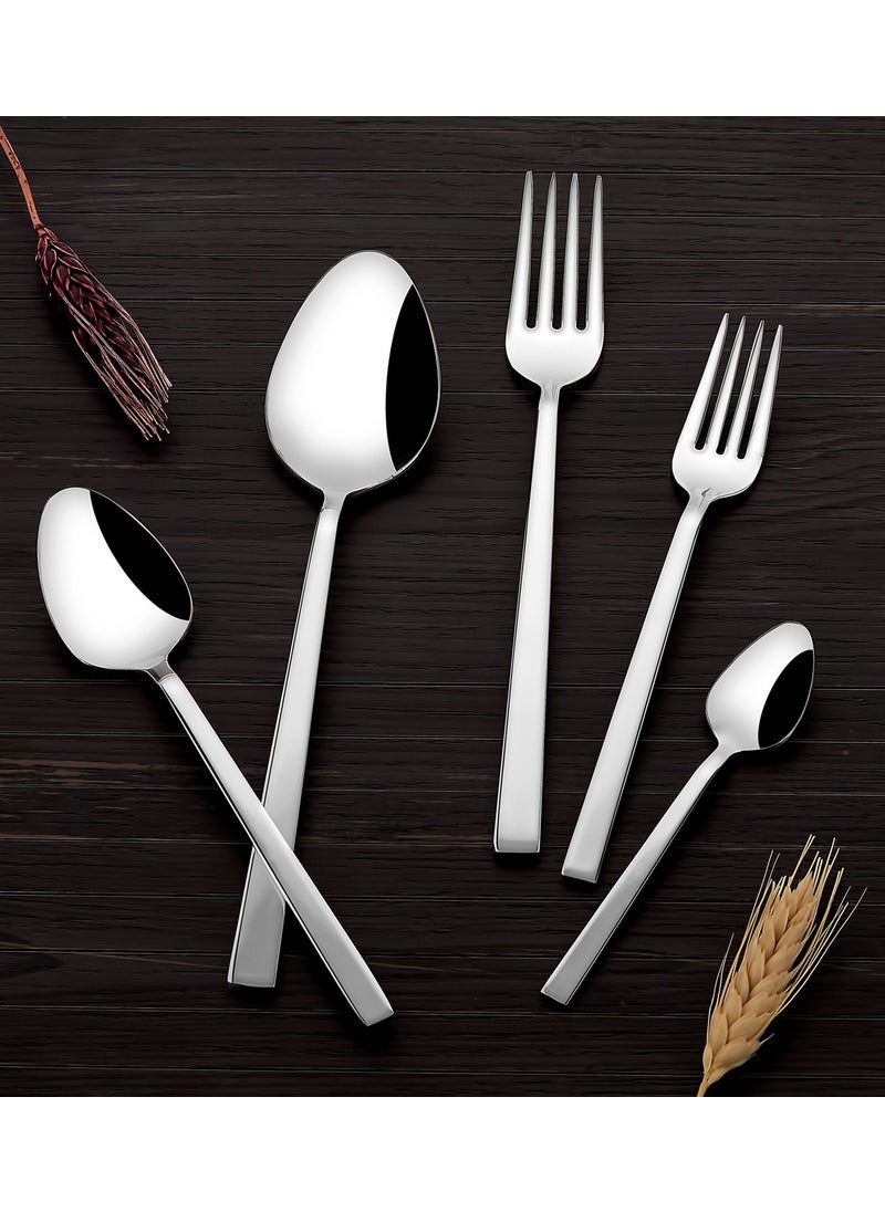 NICE - Elit 30 Piece Cutlery Set for 6 Persons Lux 3mm 18/10 - Image 1