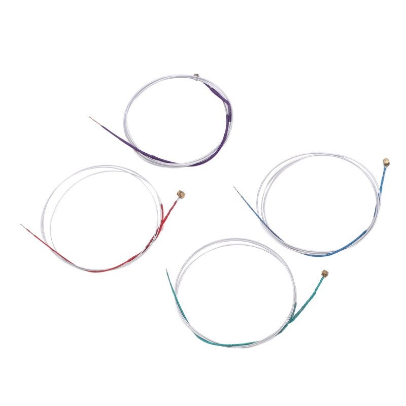 Viola Strings Set: 4/4 Size, 61cm Length, Color-Coded Strings - Clear And Warm Tones, Durable Metal Construction, Easy To Replace For Viola Learners And Players - Image 2