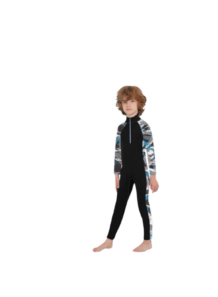 Black boys' swimsuit - Image 1