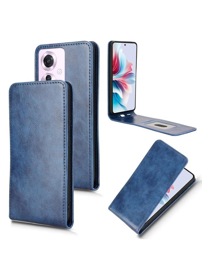 اس-توب جراب هاتف OPPO Reno11 PJH110 المغناطيسي العمودي المصنوع من الجلد - Image 1