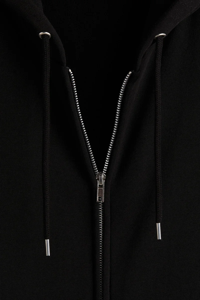 H&M  Loose Fit Zip-through hoodie for Men | Best Price UAE