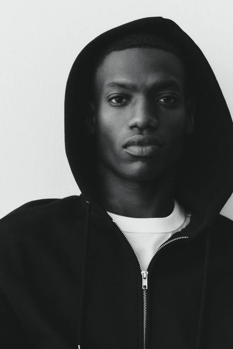 H&M  Loose Fit Zip-through hoodie for Men | Best Price UAE