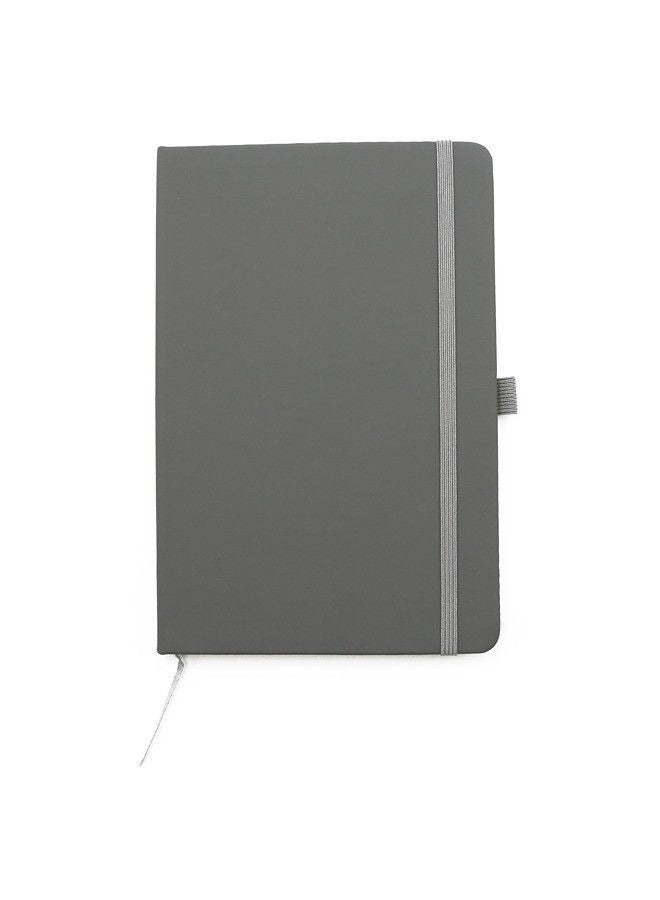 Giftmate A5 PU Leather Notebook  with 80 single-lined pages | Leather Notebook | Hard Cover Notebook | Office Notebook | Hard Cover Notebook | Leather Cover Notebook - Image 1