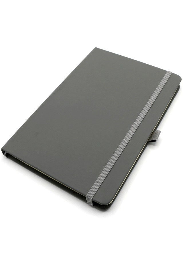 Giftmate A5 PU Leather Notebook  with 80 single-lined pages | Leather Notebook | Hard Cover Notebook | Office Notebook | Hard Cover Notebook | Leather Cover Notebook - Image 3