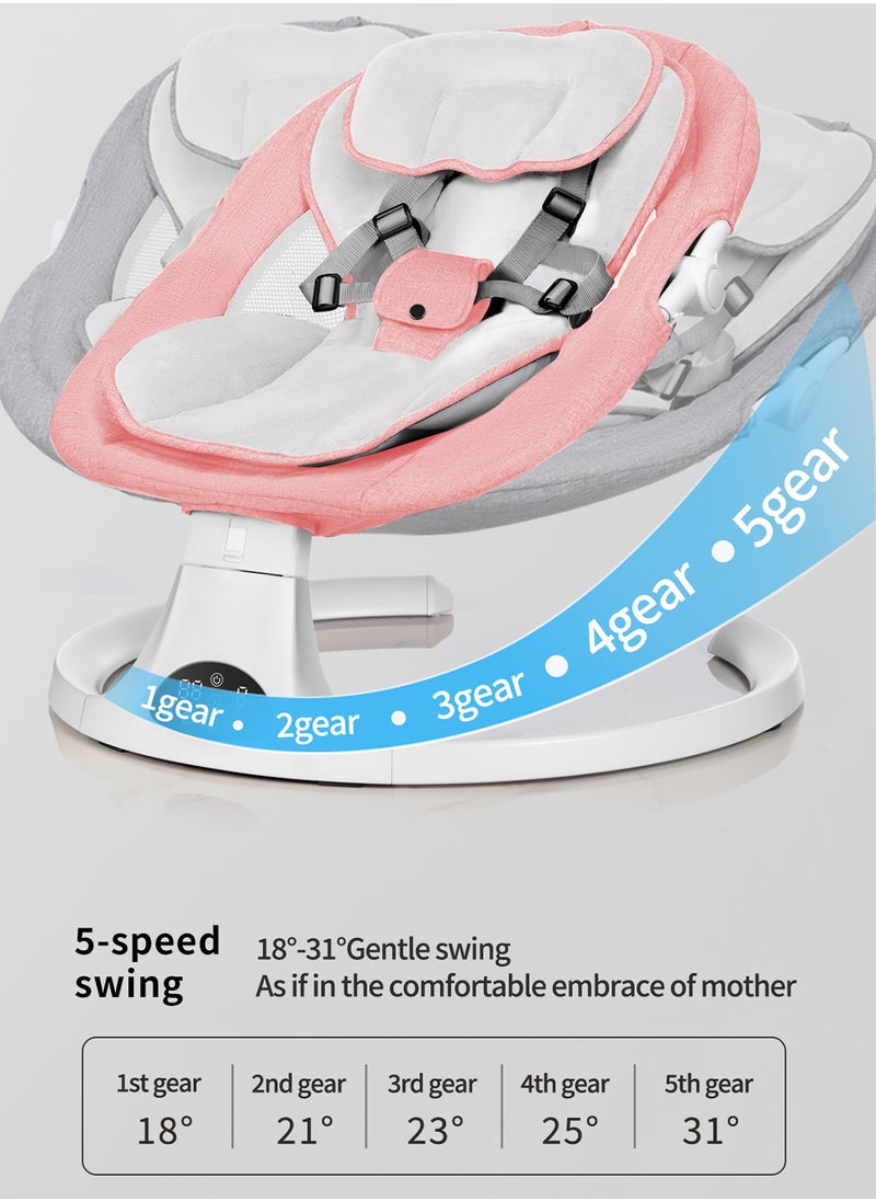 MaBaby - Electric Baby Rocker Bouncer, Baby Rocking Chair With Remote Control Support, Auto Baby Swing For Sleeping - Image 1