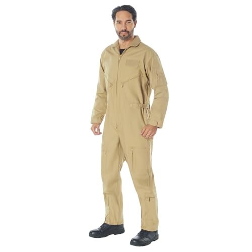 ROTHCO بدلة الطيار روثكو - بدلة رجال الطيار - بدلة كوسبلاي، كاكي - XL - Image 2