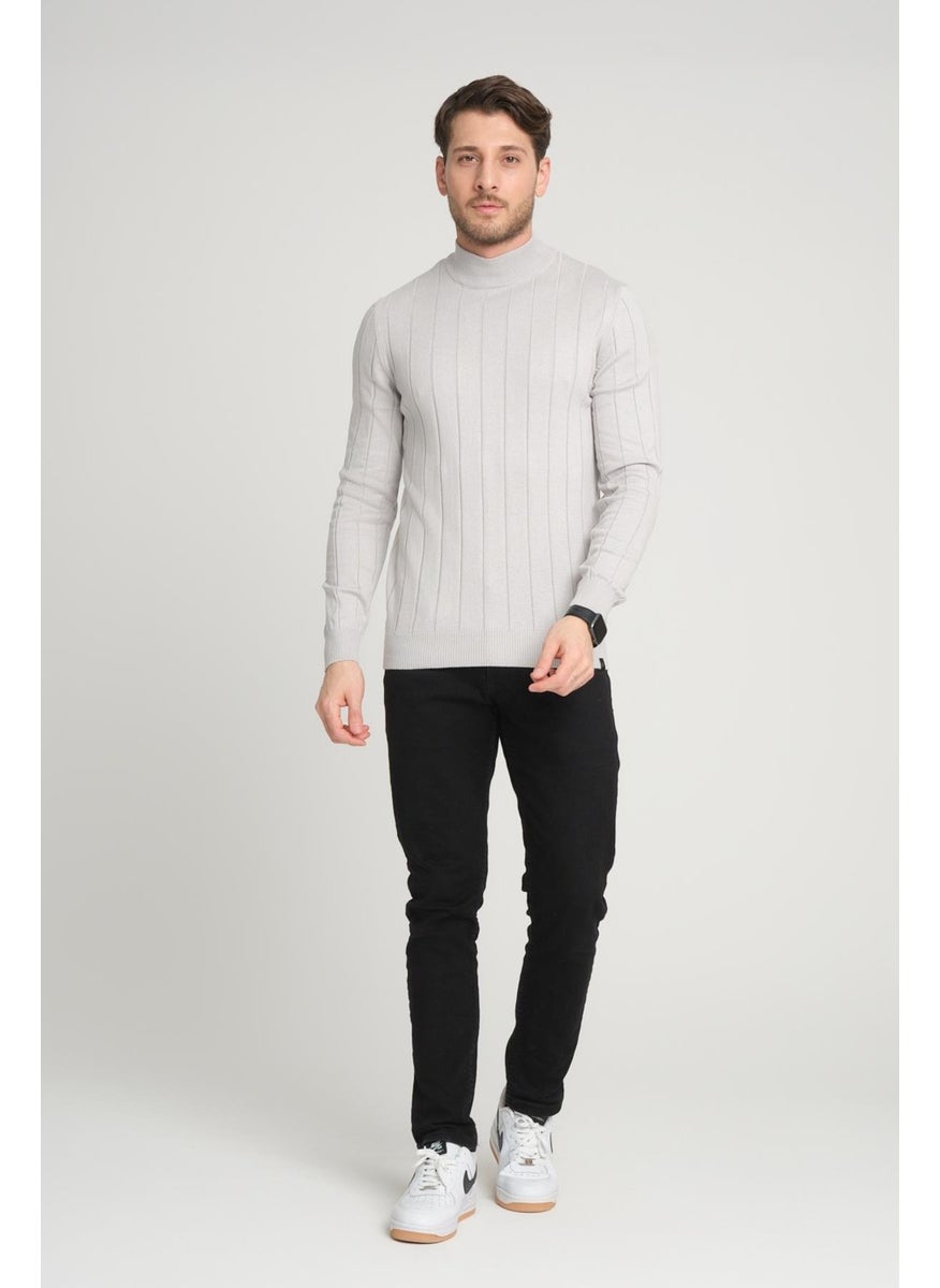 Half Turtleneck Regular Fit Knit Sweater (E23-6706) - pzsku/Z9F4DB8752594BA6EB5AAZ/45/_/1725352586/f424e2ae-feac-43d6-920a-8b10d7e24cac