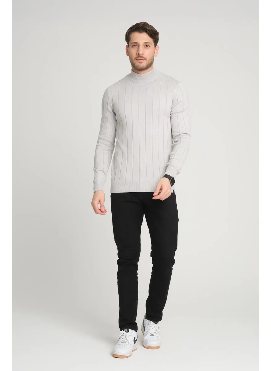 Alexander Gardi Half Turtleneck Regular Fit Knit Sweater (E23-6706)