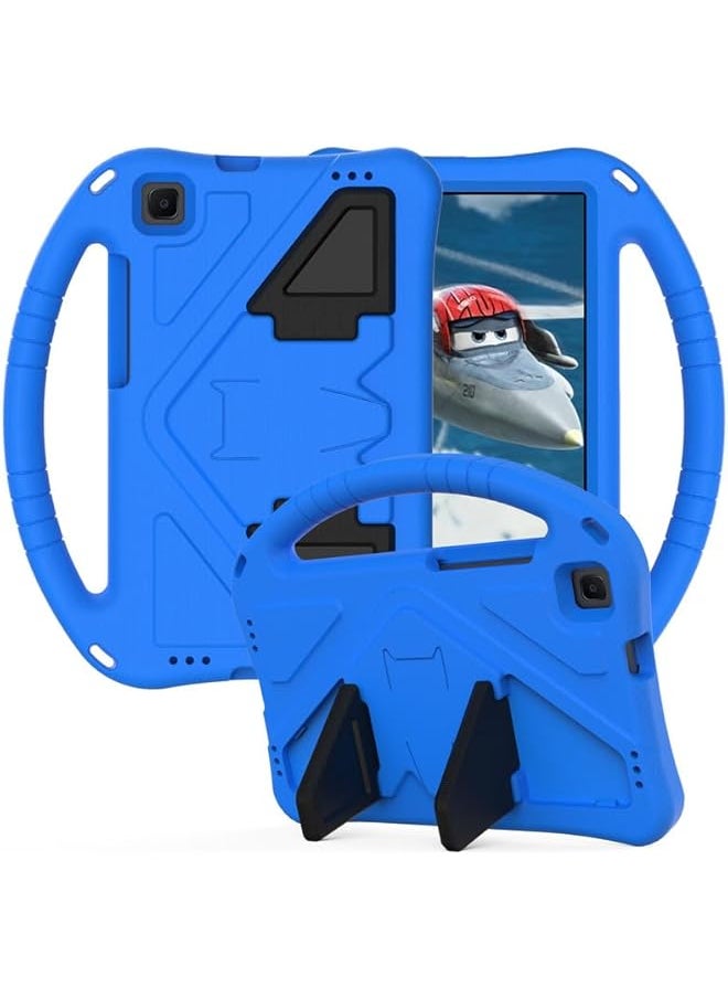 Kids Case For Huawei M3 Lite 8.0 Inch Tablet Cover Compatible With Huawei Mediapad M3 Lite Handle Stand Case Children Friendly Durable Eva Foam Lightweight Shockproof Protective Blue