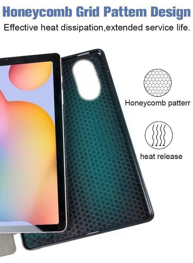 ProElite Book Cover Case for Redmi Pad Pro 12.1 inch Cover, Smart flip case Book Cover for Redmi Pad Pro 12.1 inch Tablet with Pen Holder [Support Auto Sleep Wake Feature], Marble Purple - Image 3