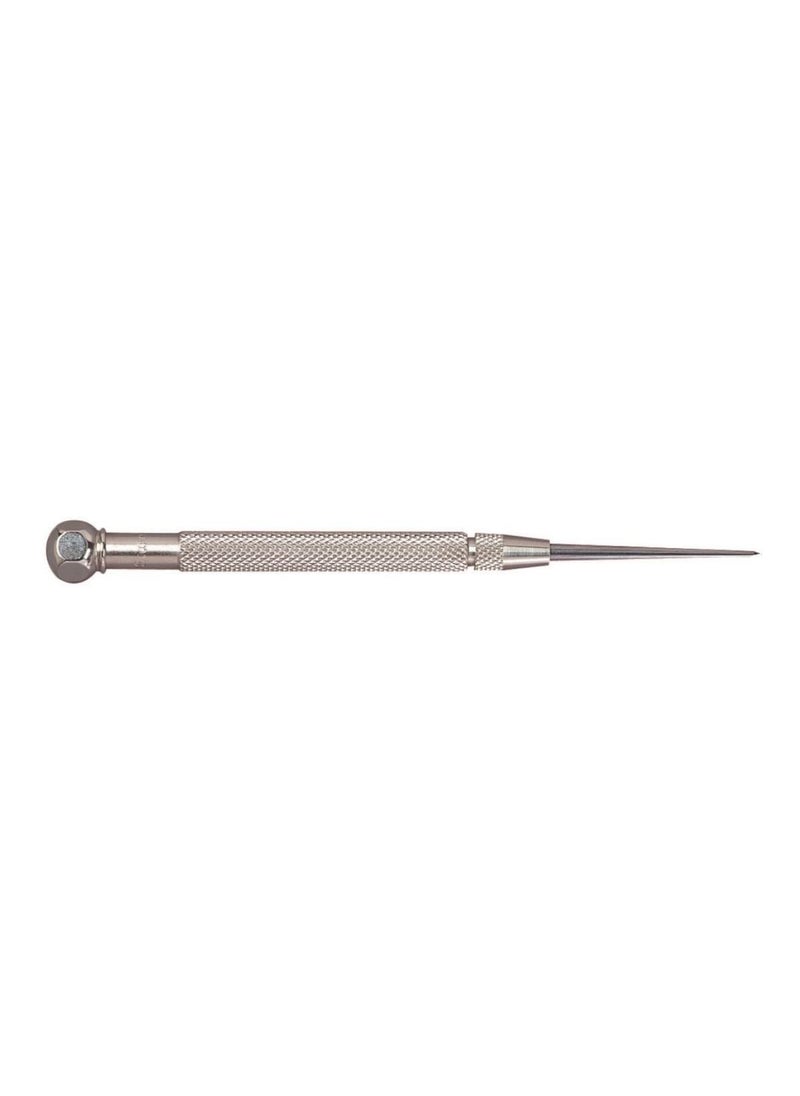 Starrett Starrett Steel Pocket Scriber with Hexagon Shape Head  238 60mm Point Length 14 64mm Handle Diameter Knurled and NickelPlated Handle  70A  - Image 1