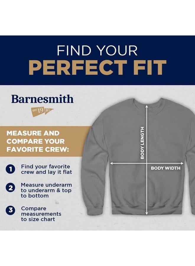 Barnesmith Indiana University IU Hoosiers Adult Unisex Crewneck Sweatshirt, Heritage, Cardinal, Small - Image 5