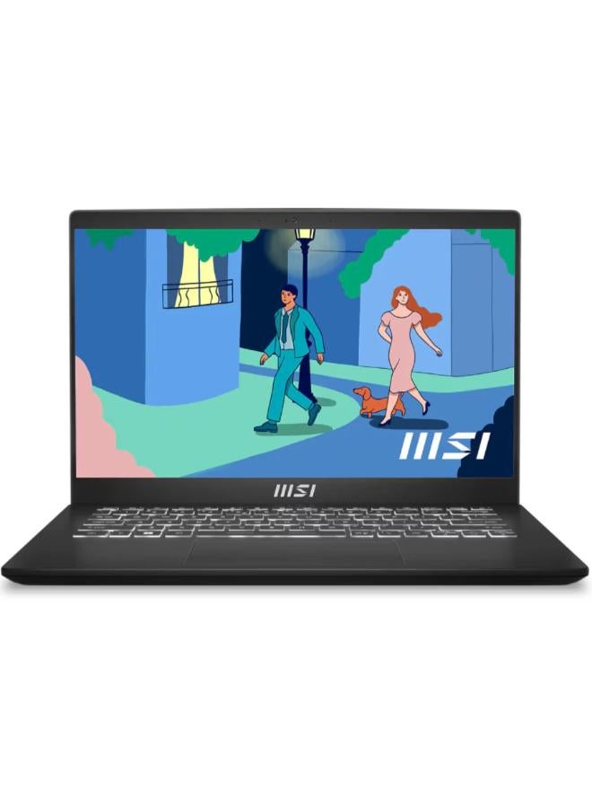 F13MG-029 Thin and Light Laptop With 14 Inch Screen - Intel Core i7 Processor/8GB RAM/512GB SSD/Intel® Iris Xe Graphics/Win11 /English Keyboard /Black English Black english Black