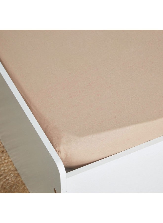 Home Box Ballina Solid Cotton Single Fitted Sheet 200 x 33 x 90 cm  - Image 4