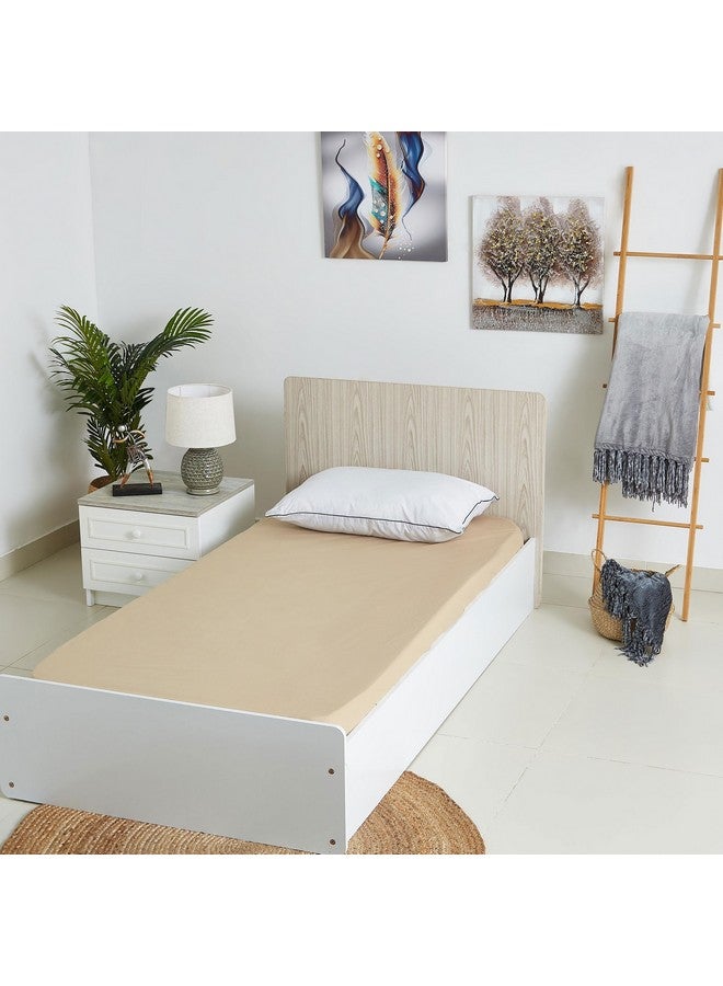 Home Box Ballina Solid Cotton Single Fitted Sheet 200 x 33 x 90 cm  - Image 3