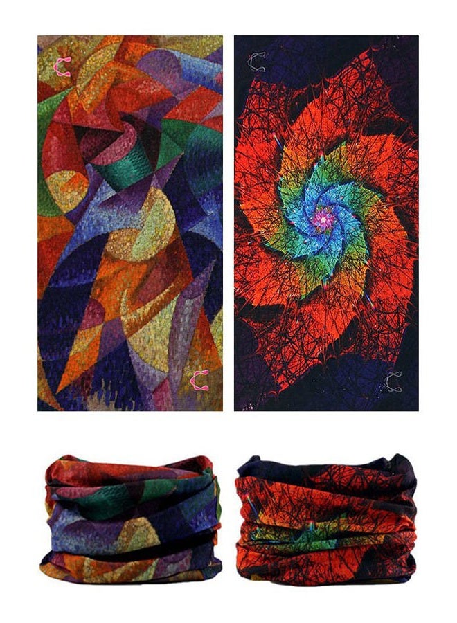 LANCHY Head Wrap Headwear Headband Bandana Face Mask magic scarf for men & women - Image 2