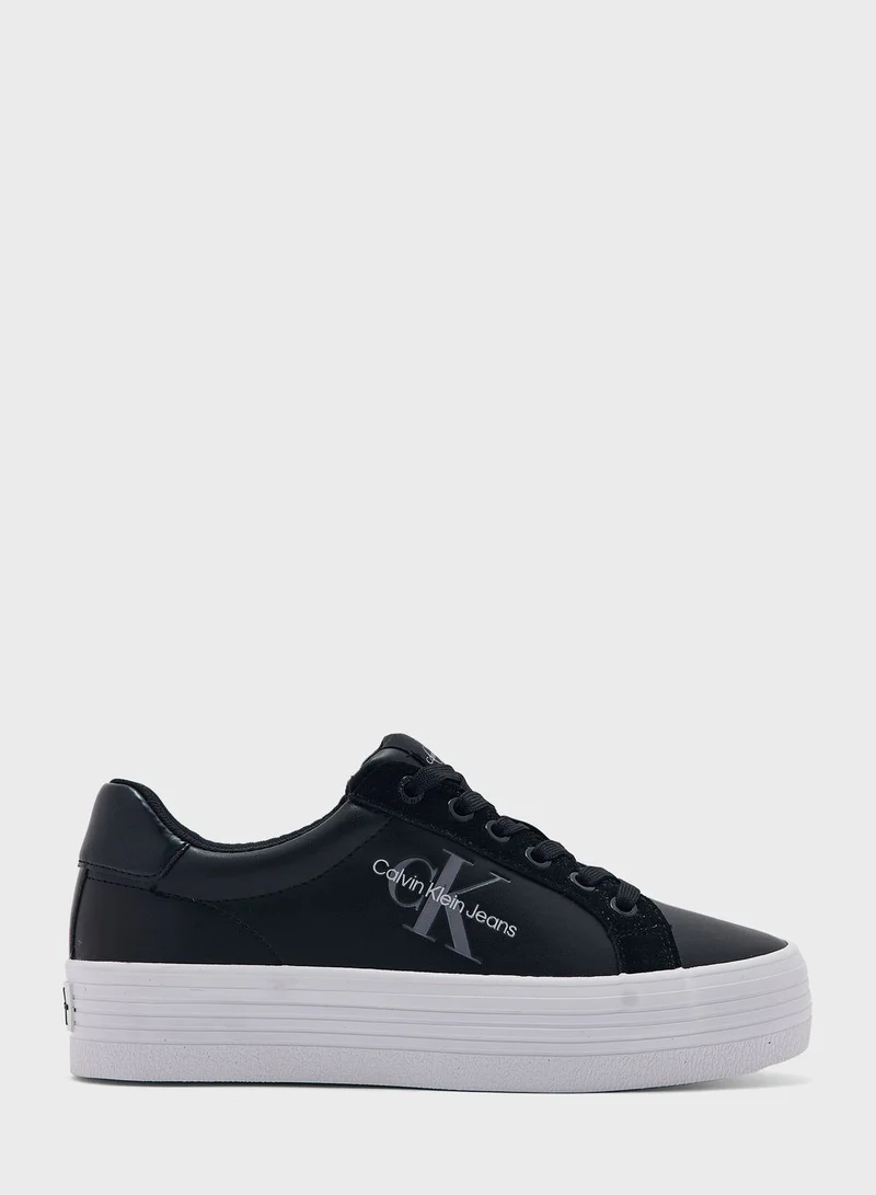 Calvin Klein Jeans Lace Up Low Top Sneakers