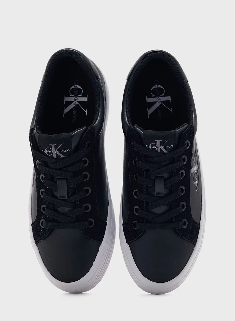 Calvin Klein Jeans Lace Up Low Top Sneakers