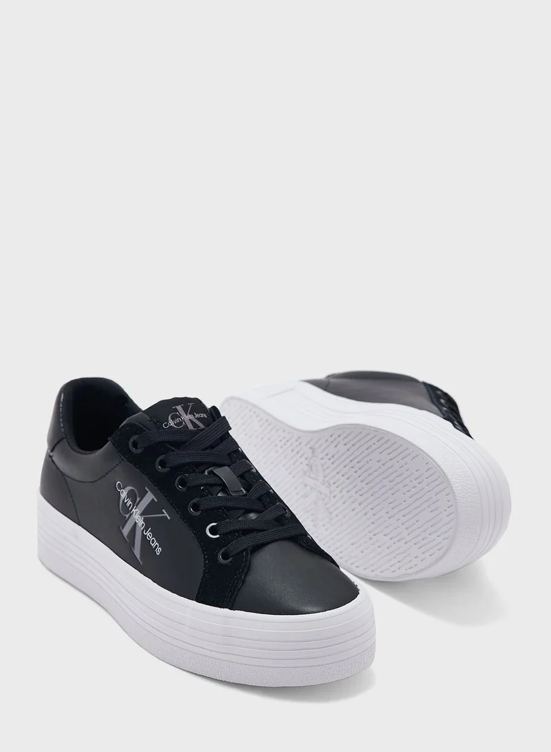 Calvin Klein Jeans Lace Up Low Top Sneakers
