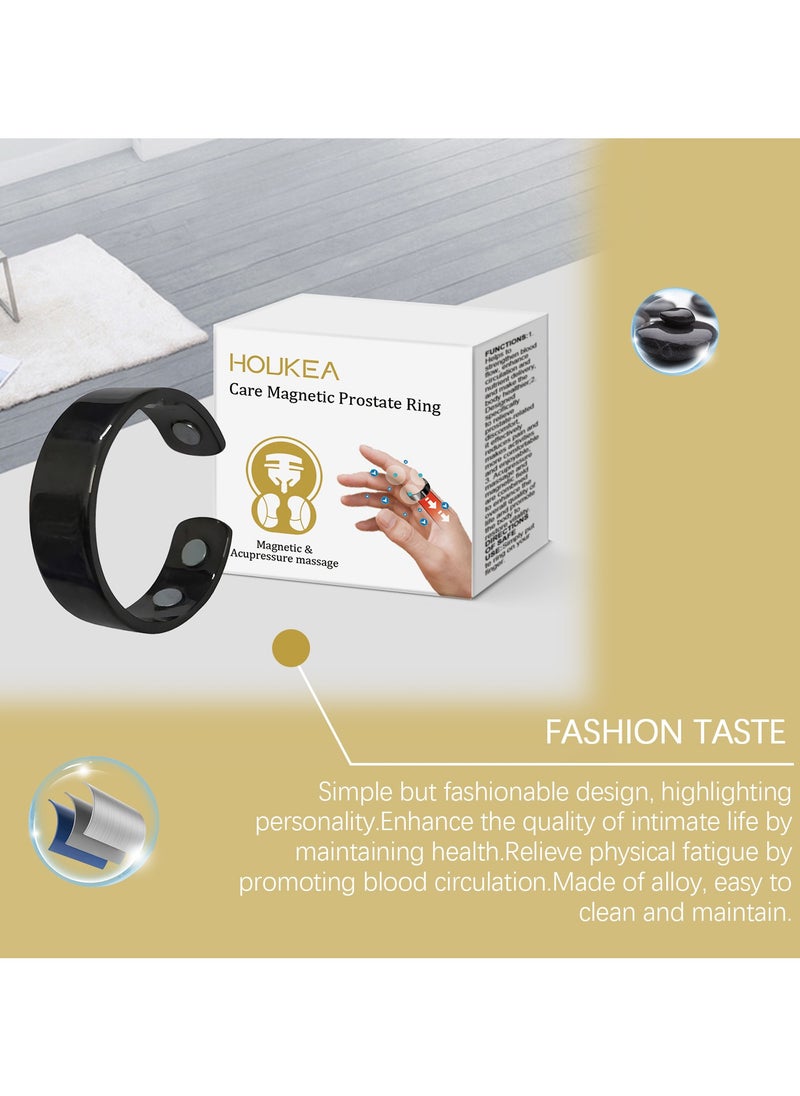Houkea Men's Grooming Rings Can Relieve Physical Discomfort in Men And Are Also Considered Fashion Accessories.  - Image 5