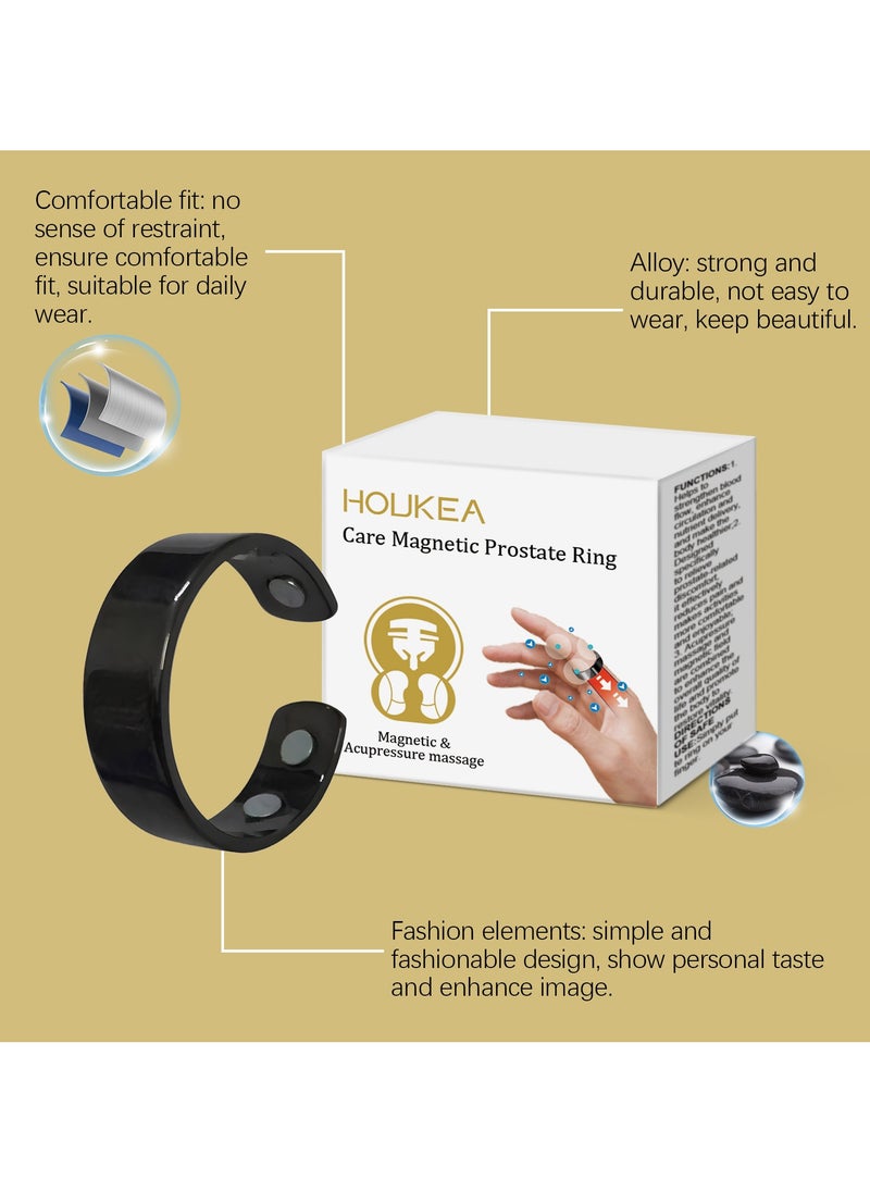 Houkea Men's Grooming Rings Can Relieve Physical Discomfort in Men And Are Also Considered Fashion Accessories.  - Image 4