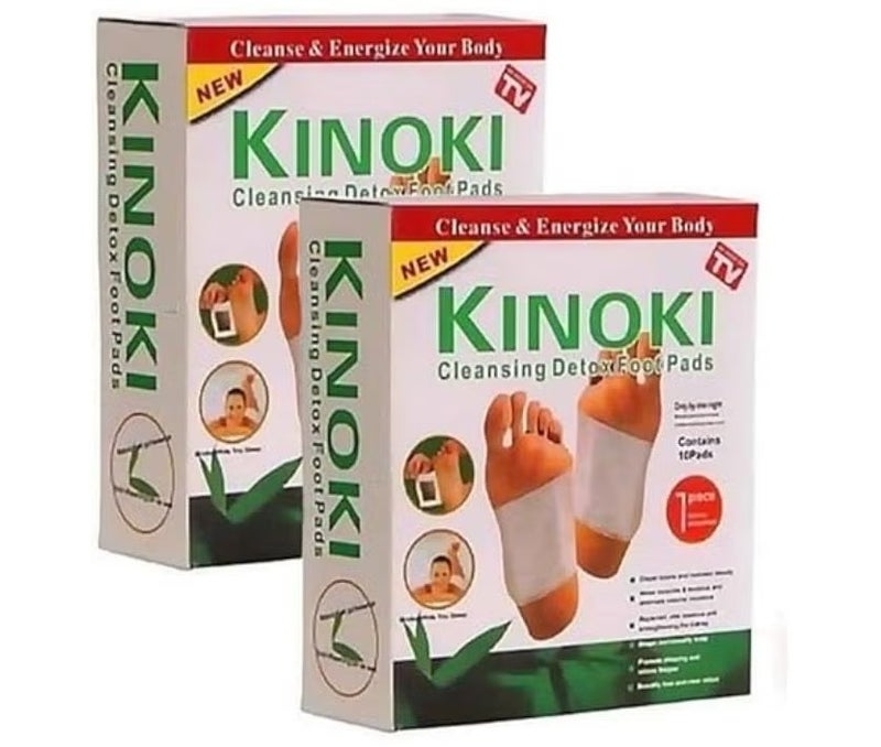 Foot cleansing and detoxifying patches, 20 pieces