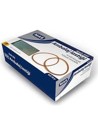 MAS 355 100% Rubber Packaging Rubber 80/50Mm (50Gr) 