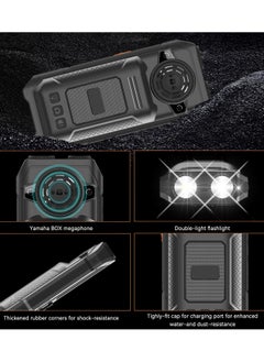 Hope Hope 10000mAh Rugged Mobile Phone with Triple SIM Support, Ultra-Durable Waterproof Cell Phone with Long-Lasting Battery, Built-In Power Bank, and Flashlight  - Image 2