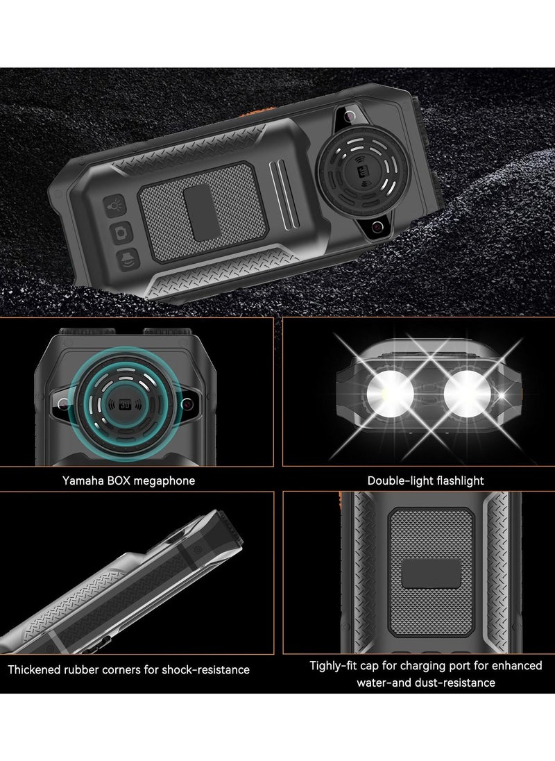 Hope - Hope 10000mAh Rugged Mobile Phone with Triple SIM Support, Ultra-Durable Waterproof Cell Phone with Long-Lasting Battery, Built-In Power Bank, and Flashlight - Image 1