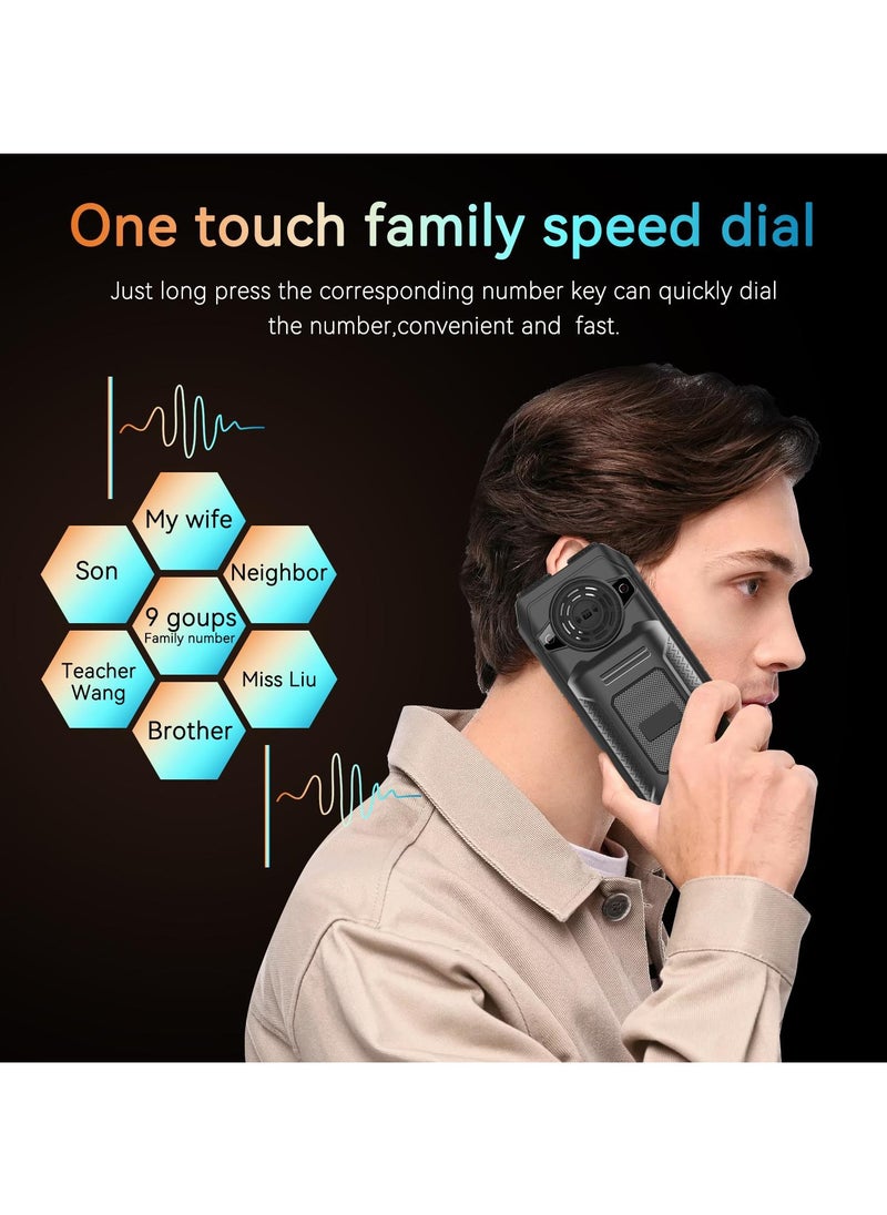 Hope - Hope 10000mAh Rugged Mobile Phone with Triple SIM Support, Ultra-Durable Waterproof Cell Phone with Long-Lasting Battery, Built-In Power Bank, and Flashlight - Image 1