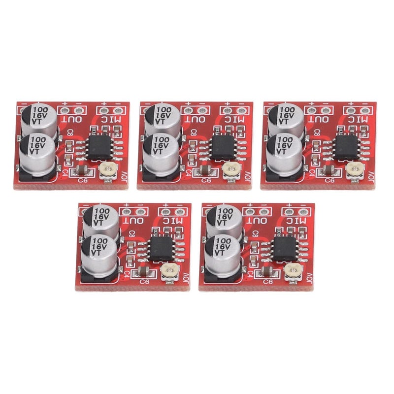 LM386 Microphone Preamplifier Module 5 Pack 20 200x Gain DC4V 12V - Image 4