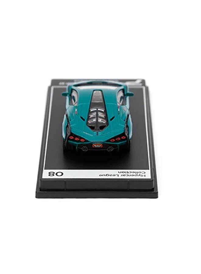 PosterCars PosterCars - 1:64 Scale Lamborghini Sián FKP 37 (Blu Uranus) Hypercar League Collection  - Image 3