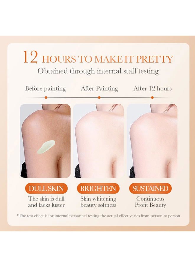paminify 5.2oz Dark Knuckle Whitening Cream,Skin Body Bleaching For Dark Knees and Elbows,Moisturizing Strong Joint Whitening Cream for Clavicle,Neck,Niacinamide Vitamin C Dark Spot Corrector Remover - Image 3