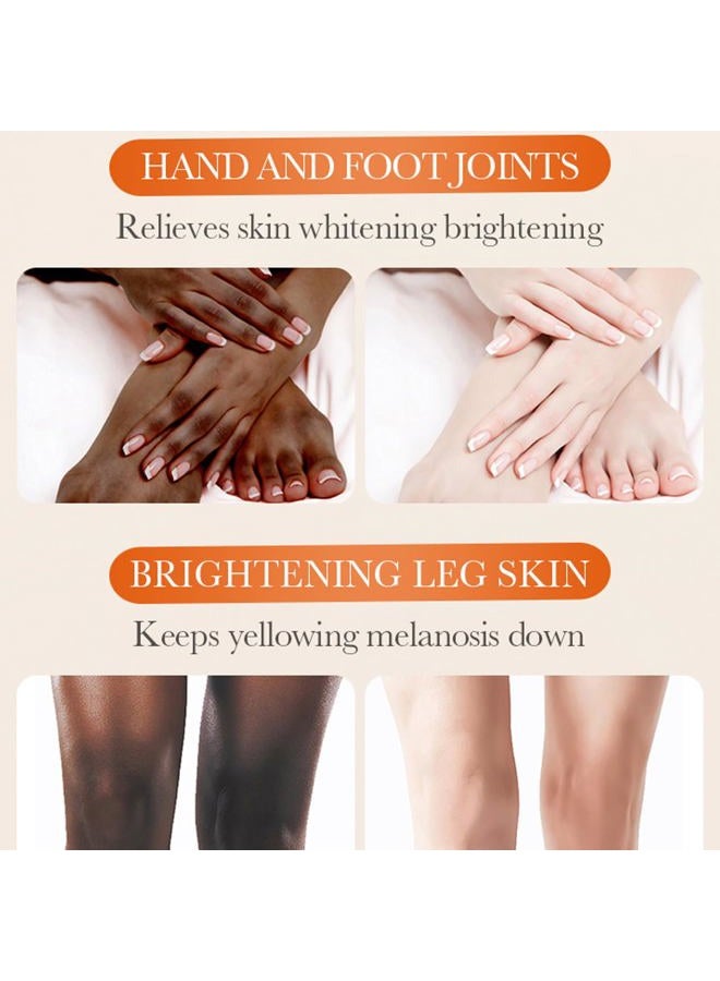 paminify 5.2oz Dark Knuckle Whitening Cream,Skin Body Bleaching For Dark Knees and Elbows,Moisturizing Strong Joint Whitening Cream for Clavicle,Neck,Niacinamide Vitamin C Dark Spot Corrector Remover - Image 5