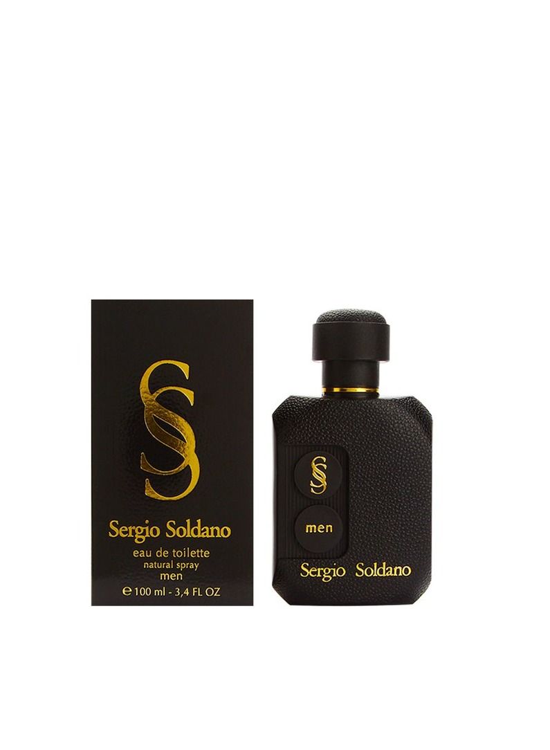 Sergio Soldano Soldano black perfume for men 100 ml