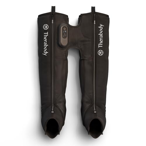 Theragun Therabody JetBoots Prime - Ultra-Portable, Wireless Compression Boots for Easy Leg Muscle Recovery - Calf, Leg & Thigh Compression Sleeve with Customizable Treatments (Long) - Image 1