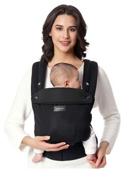 Momcozy Ergonomic Lightweight Breathable Mesh Baby Carrier With Enhanced Lumbar Support, 7 - 44 Lbs  - Image 1