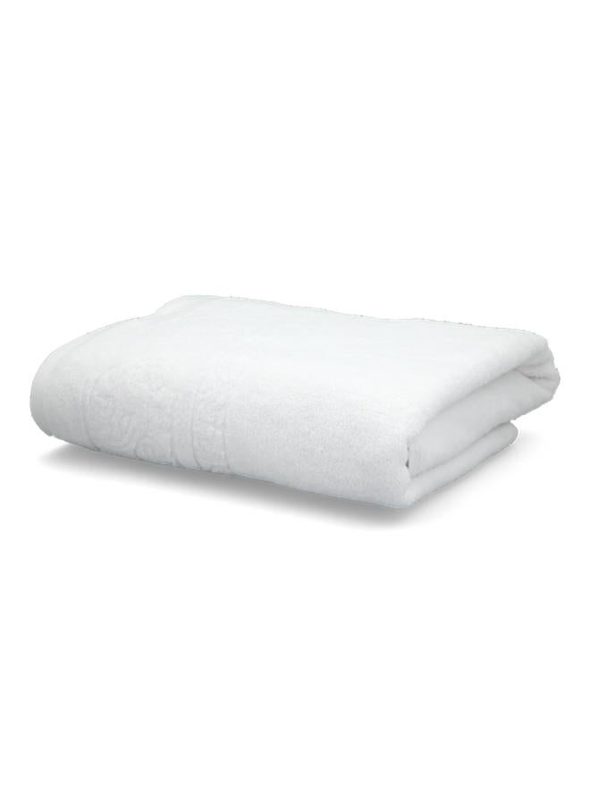 Cannon Soft Highly Absorbent And Quick Drying Jacquard Beach Towel White 100 X 150Cm - Image 2