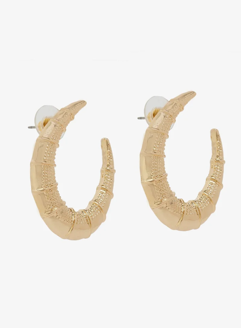 ELLA Gold Hoop Earrings