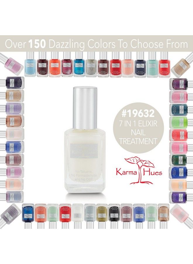 karma organic 7 In 1 Elixir Nail Treatment Nontoxic Vegan Crueltyfree - Image 3