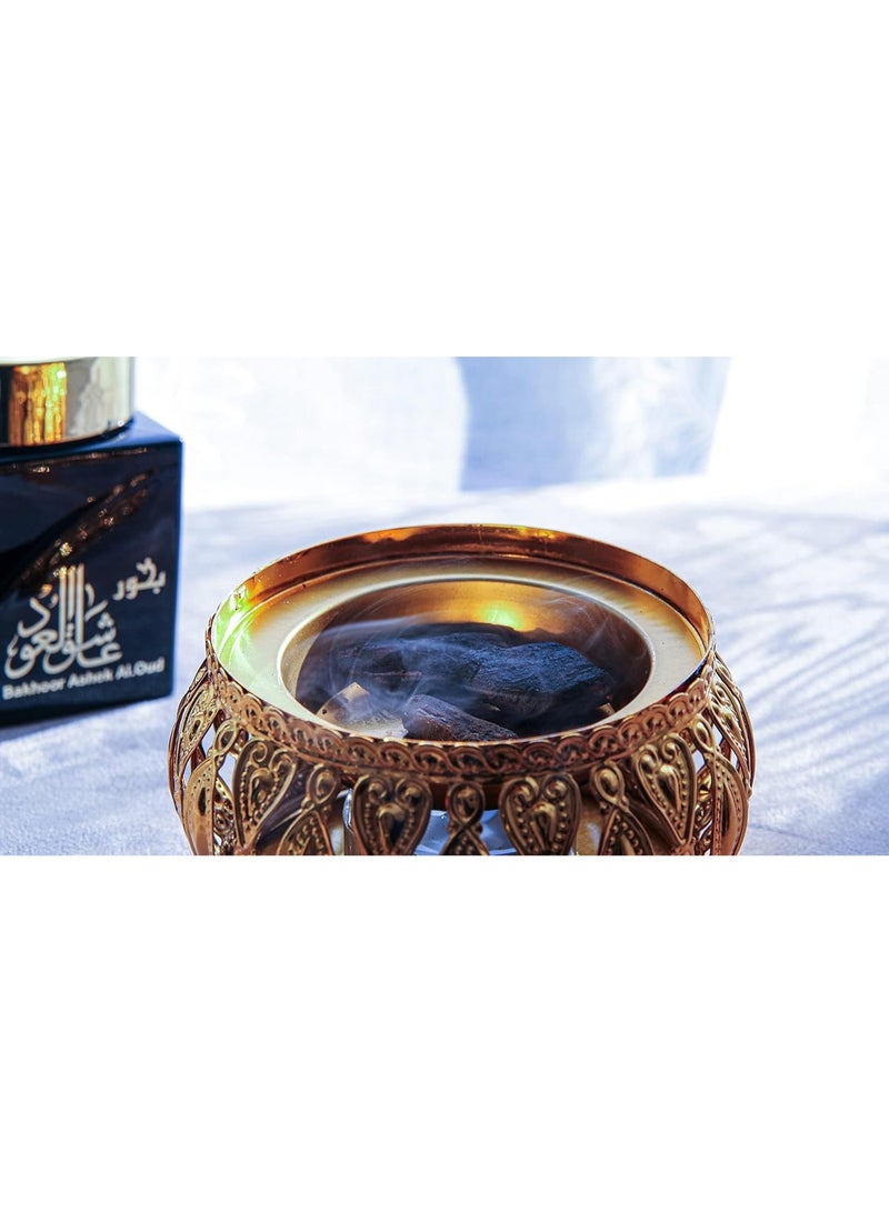 AL MAS ALMAS PERFUMES Al Mas Bakhoor Ashek Al Oud 30 g - Image 3