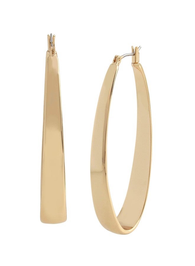 ROBERT LEE MORRIS Oval Hoop Earrings - Image 1