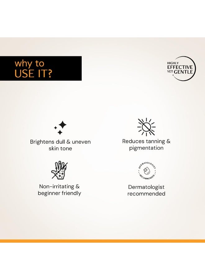 Deconstruct 10% Vitamin C Serum | Non-Irritating & Non-Sticky | Tested for Oily, Sensitive Skin | Beginner-Friendly| Brightens Dull Skin, Evens Tone | No Purging | With 0.5% Ferulic Acid|30ml - Image 2