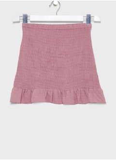 MANGO Kids Shirred Skirt  - Image 1